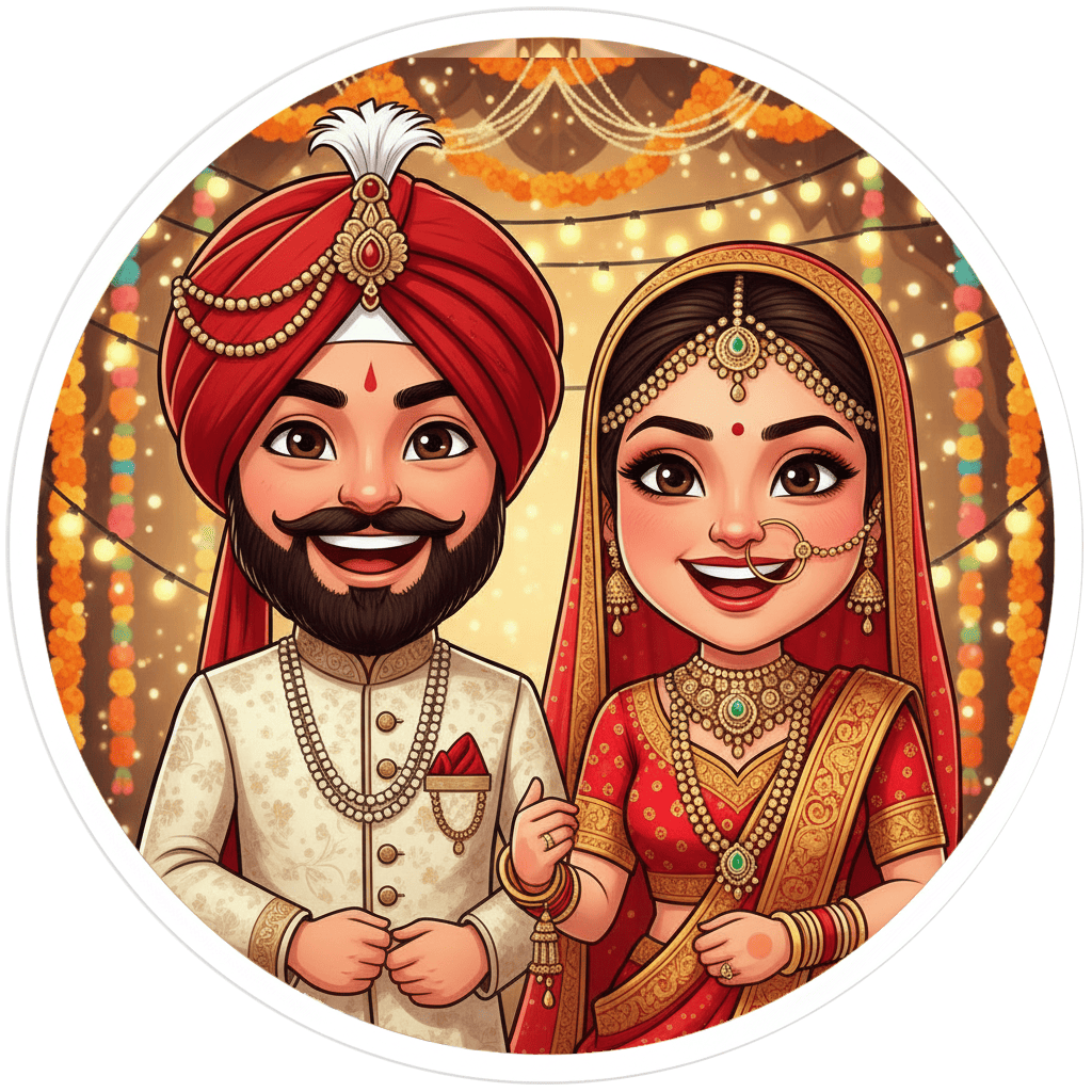 Sikh Wedding Invitation